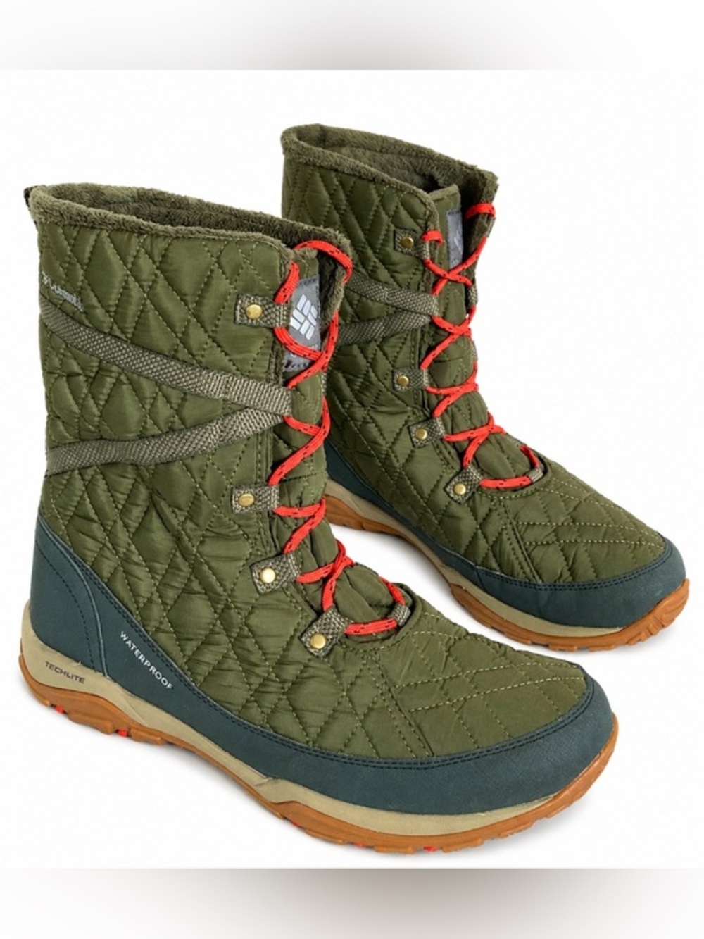 Columbia Clayton Cliffs Mid Omni-Heat Waterproof Winter Snow Boots Wmns 10